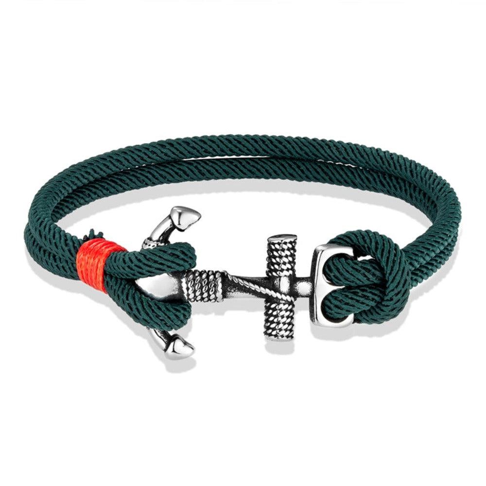 Pulseira Verde de Corda - Renns