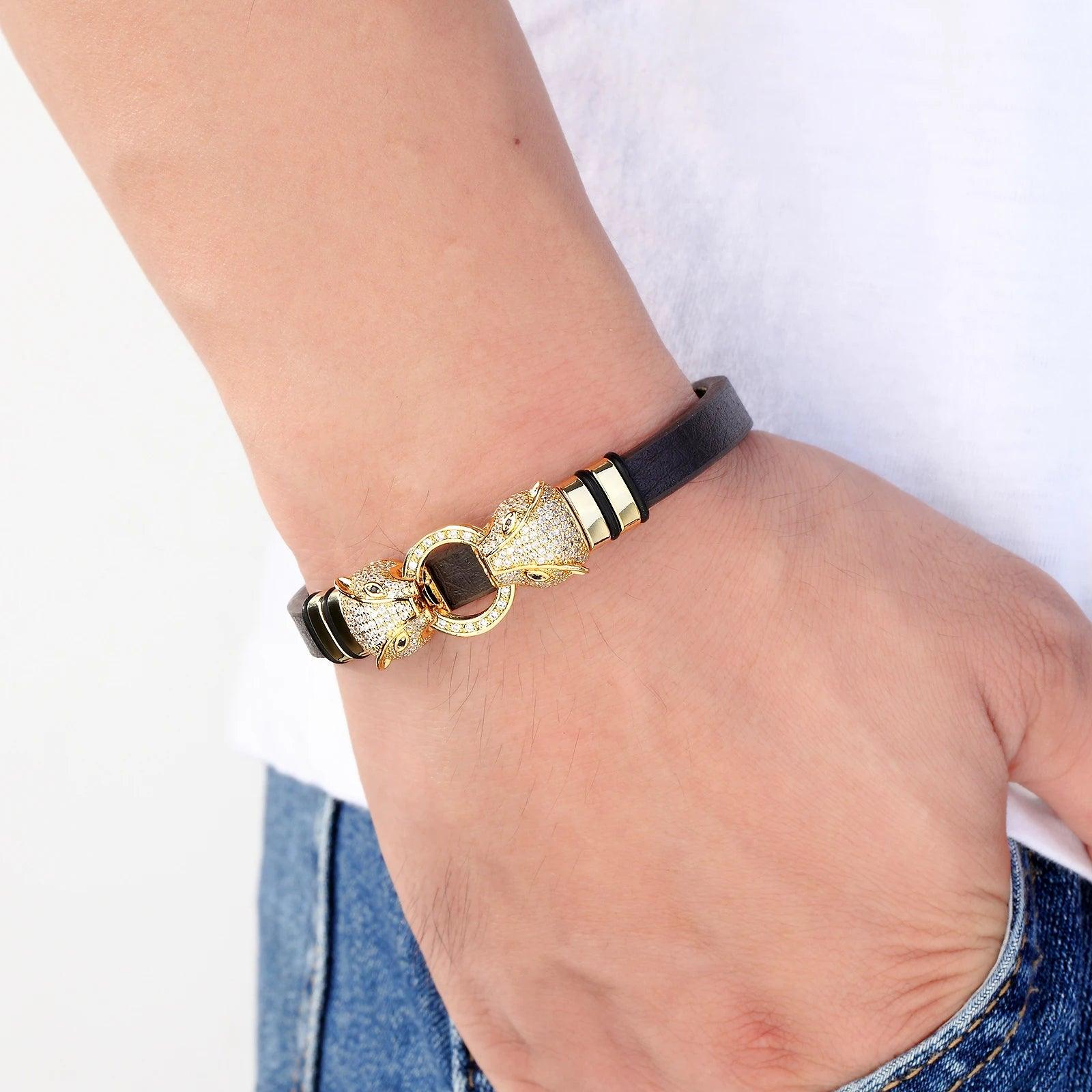 Pulseira Dourada Masculina - Renns