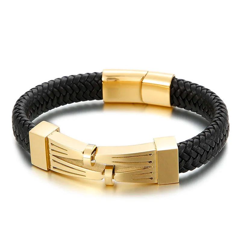 Pulseira Dourada Masculina - Renns