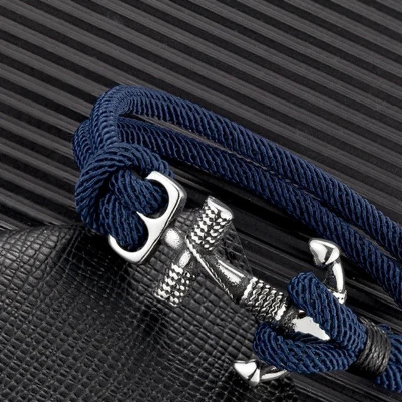 Pulseira Azul de Corda - Renns