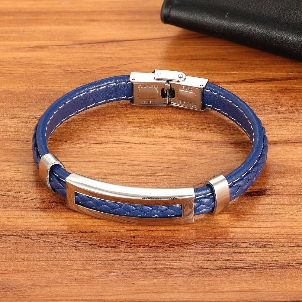 Pulseira de Couro Dourada - Renns
