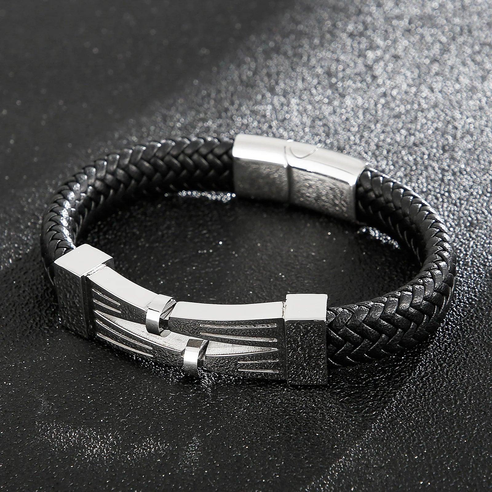 Pulseira Preta Masculina - Renns