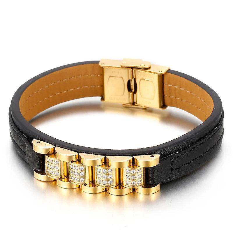 Pulseira Dourada Masculina - Renns