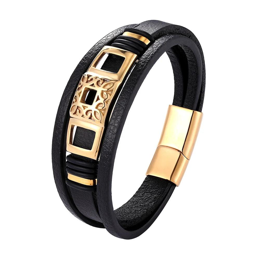 Pulseira Dourada Masculina - Renns