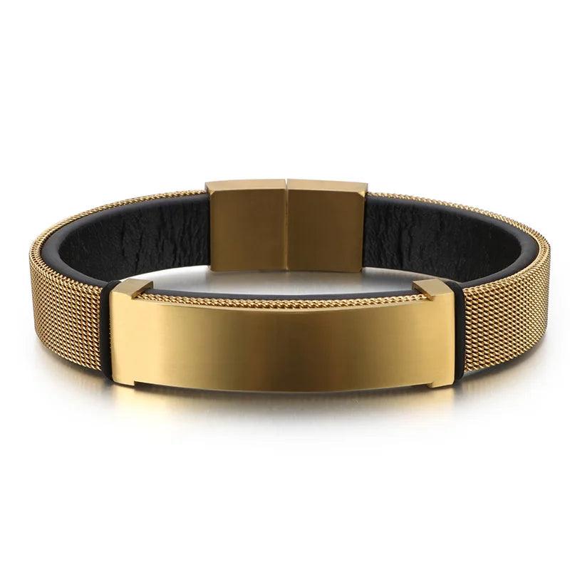 Pulseira Dourada Masculina - Renns