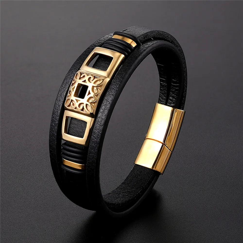Pulseira Dourada Masculina - Renns