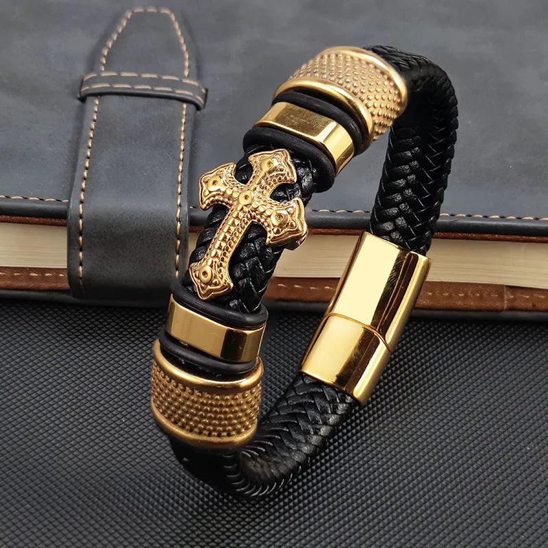 Pulseira Dourada Masculina - Renns