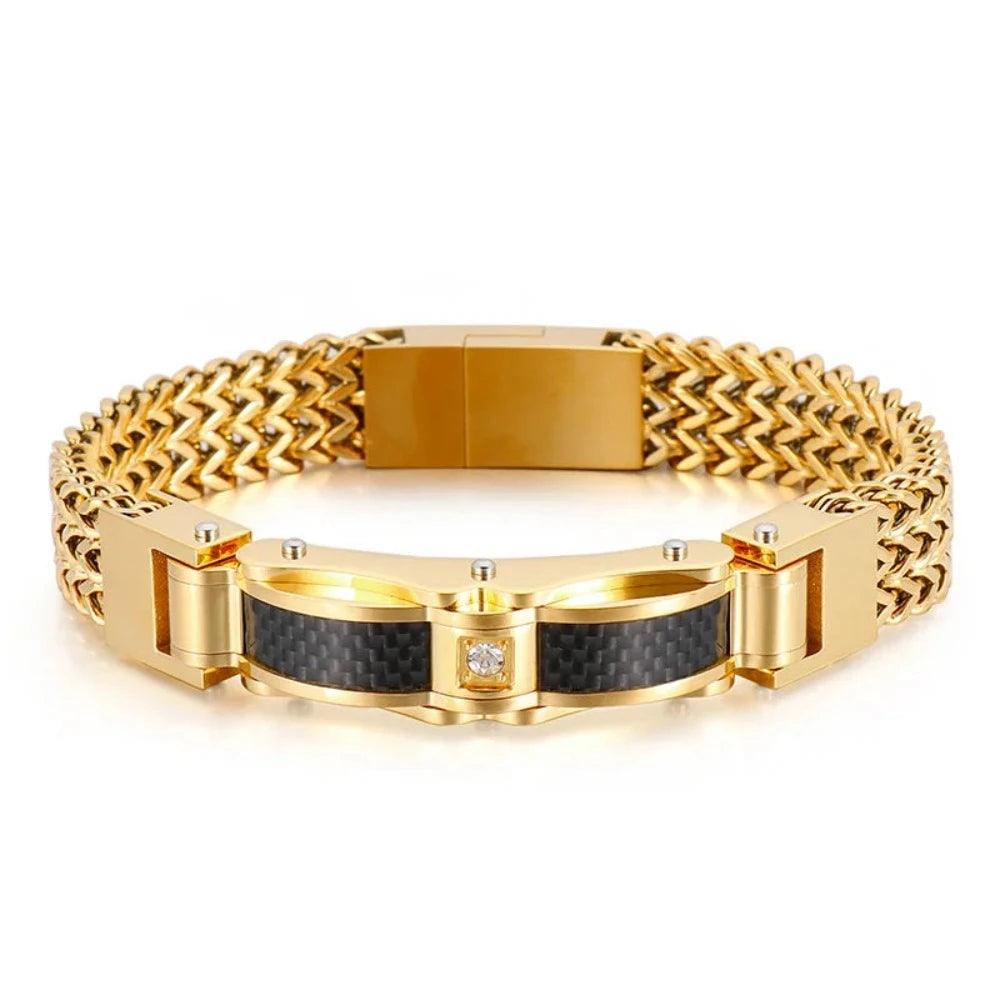 Pulseira Dourada Masculina - Renns