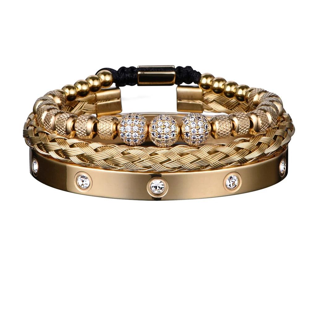 Pulseira Dourada Masculina - Renns