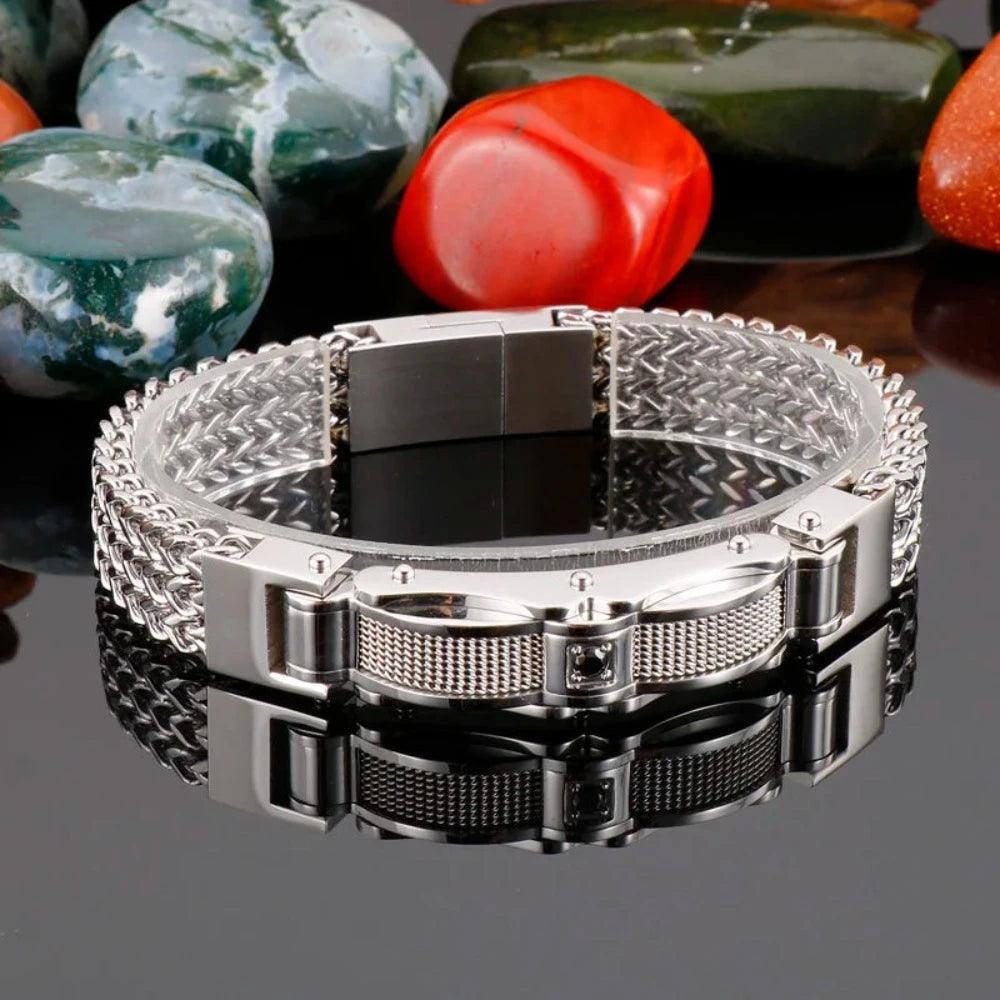 Pulseira Prata Masculina - Renns