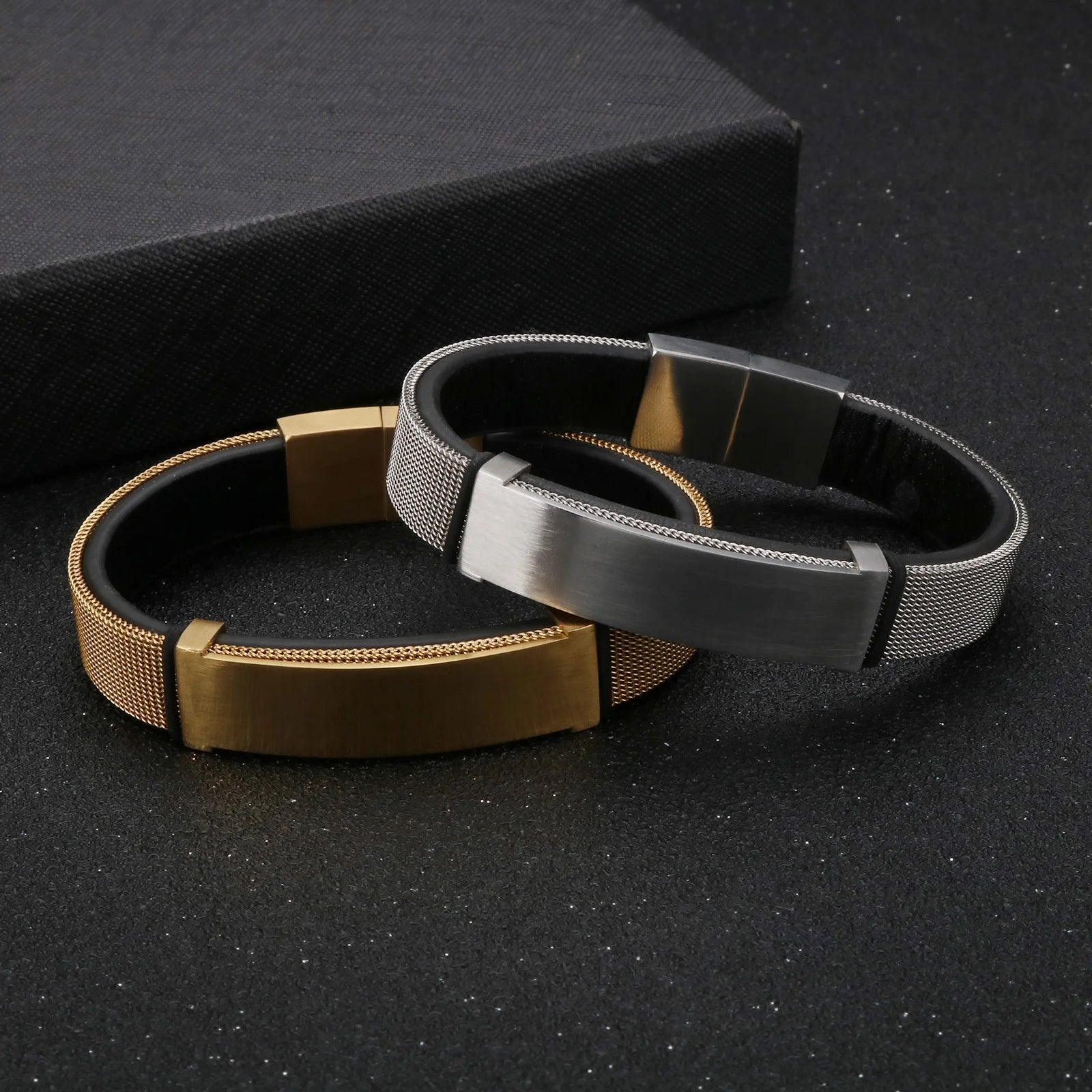 Pulseira Dourada Masculina - Renns