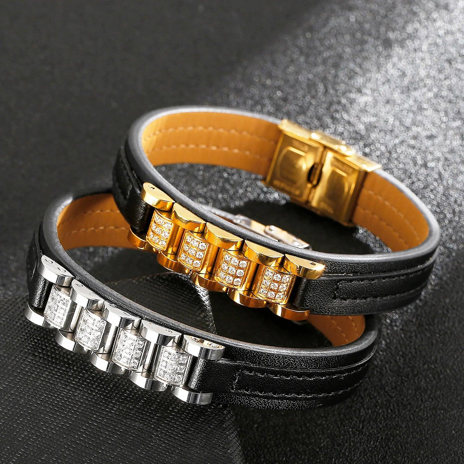 Pulseira Dourada Masculina - Renns