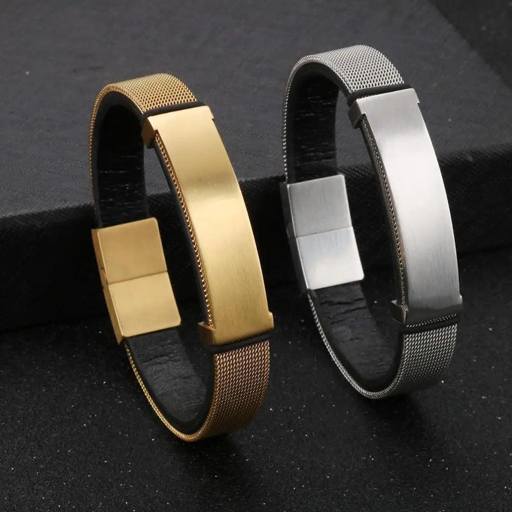 Pulseira Dourada Masculina - Renns