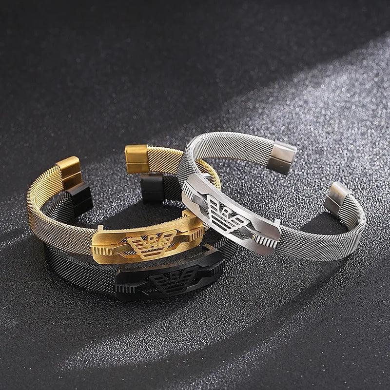 Pulseira Dourada Masculina - Renns