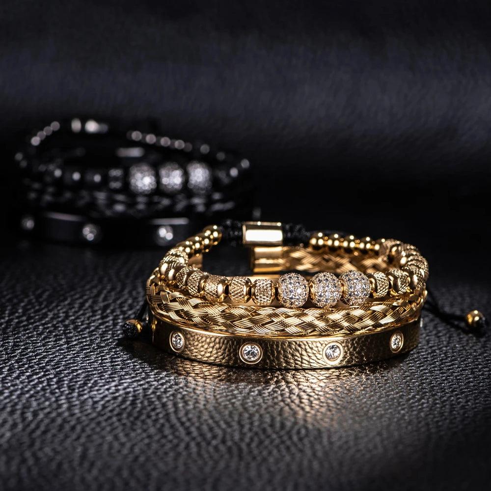 Pulseira Dourada Masculina - Renns