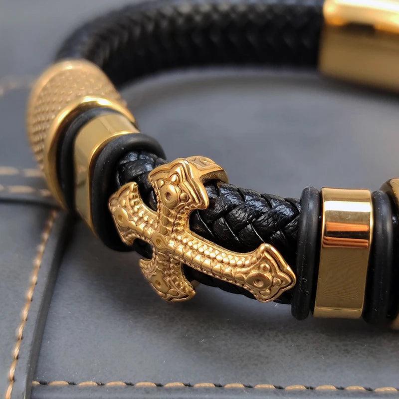 Pulseira Dourada Masculina - Renns