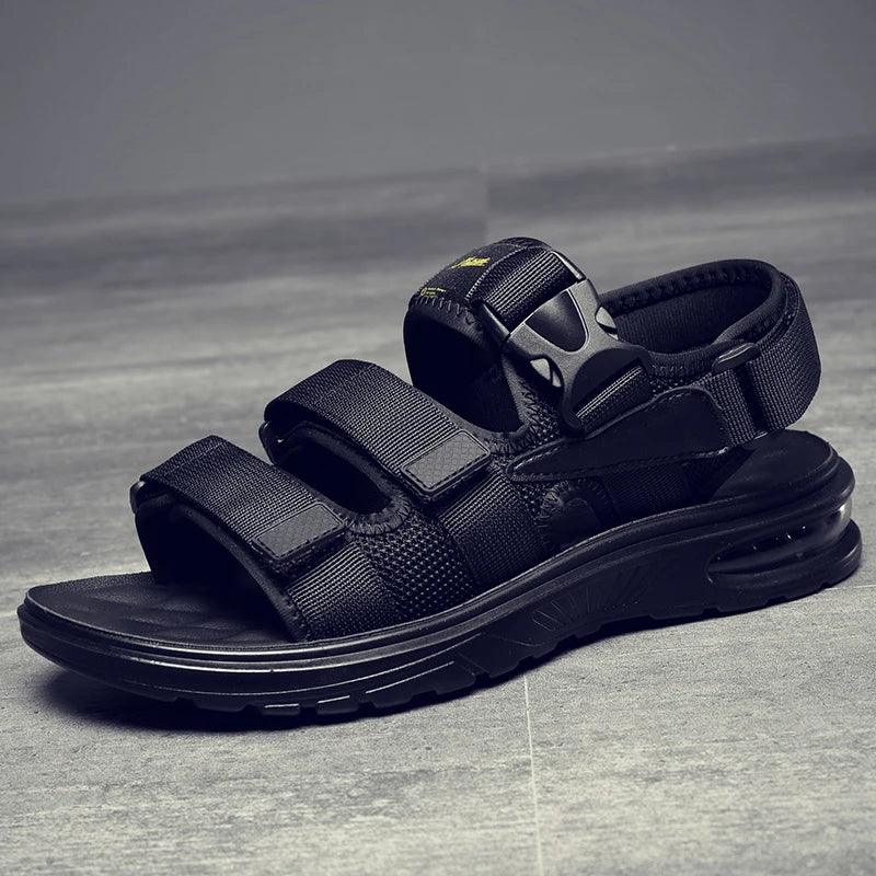 Sandália Preta Masculina - Renns