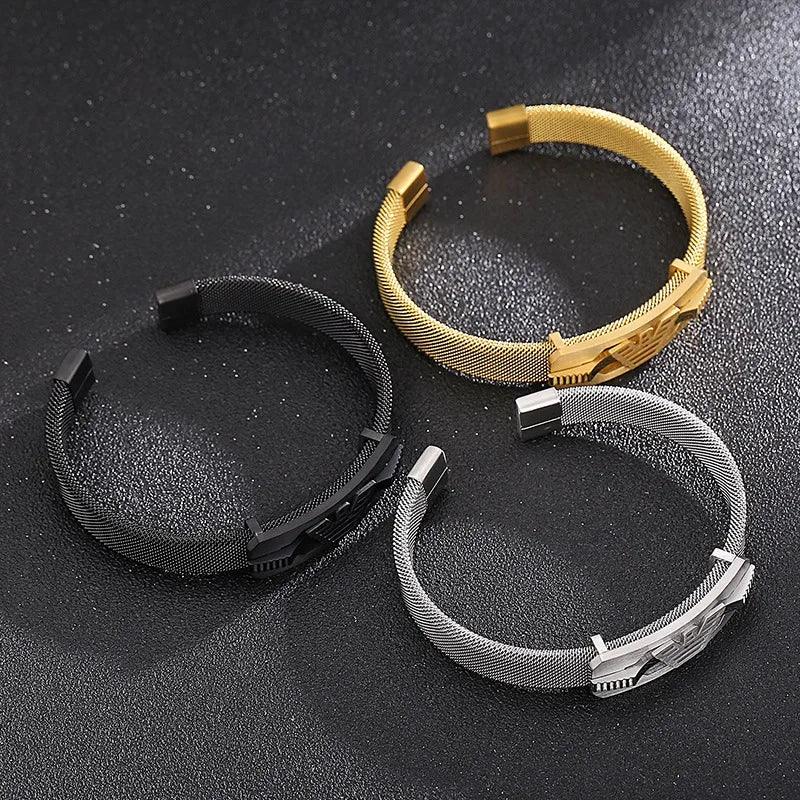 Pulseira Dourada Masculina - Renns