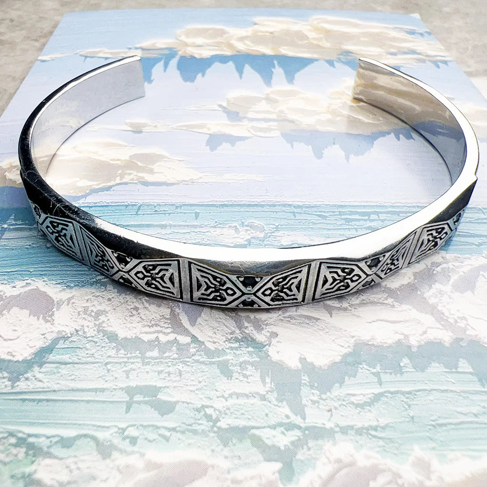 Pulseira Bangle Ampulheta Facetada