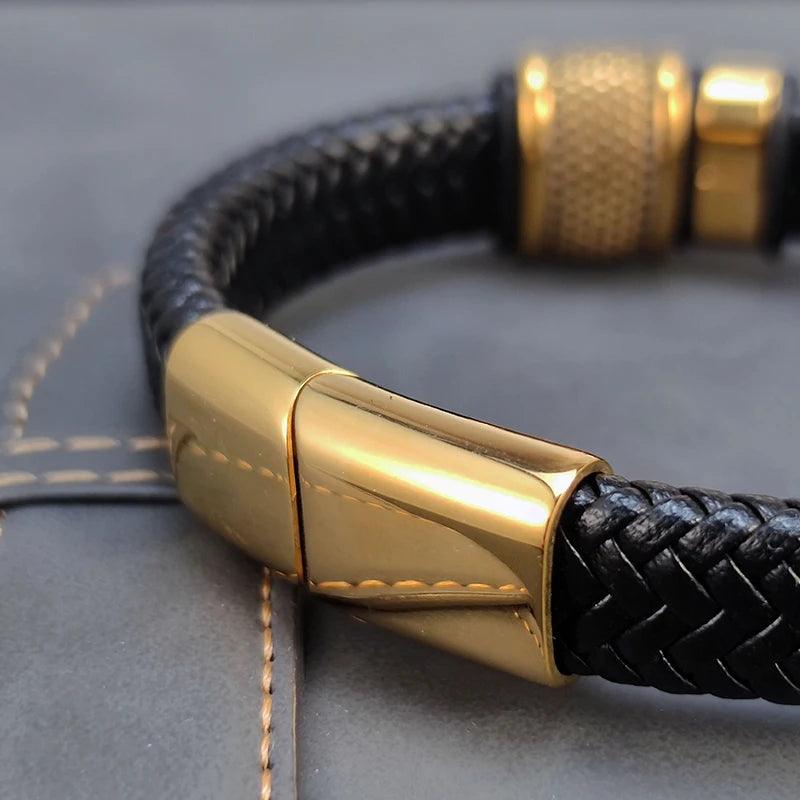 Pulseira Dourada Masculina - Renns