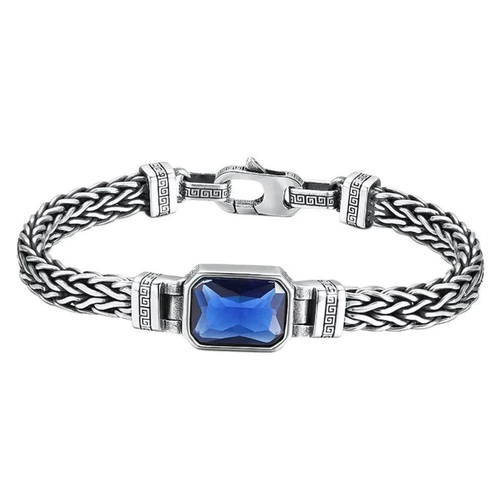 Pulseira de Prata Masculina - Renns