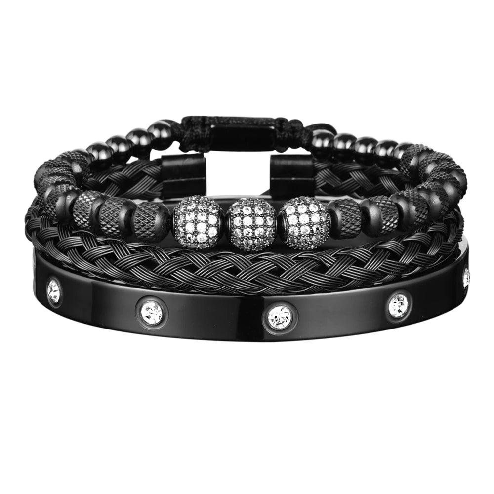 Pulseira Preta Masculina - Renns
