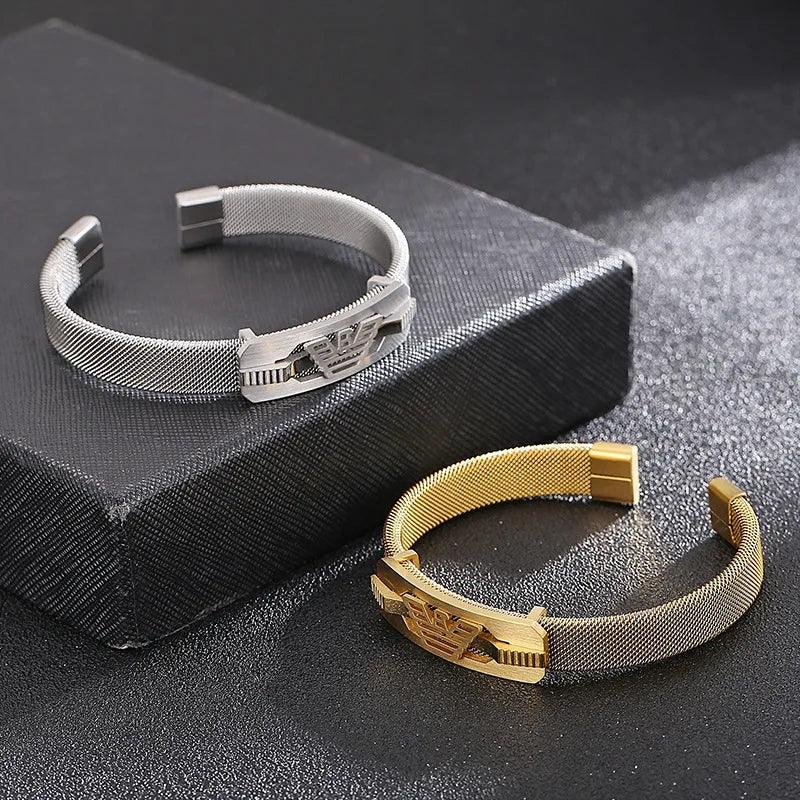 Pulseira Dourada Masculina - Renns