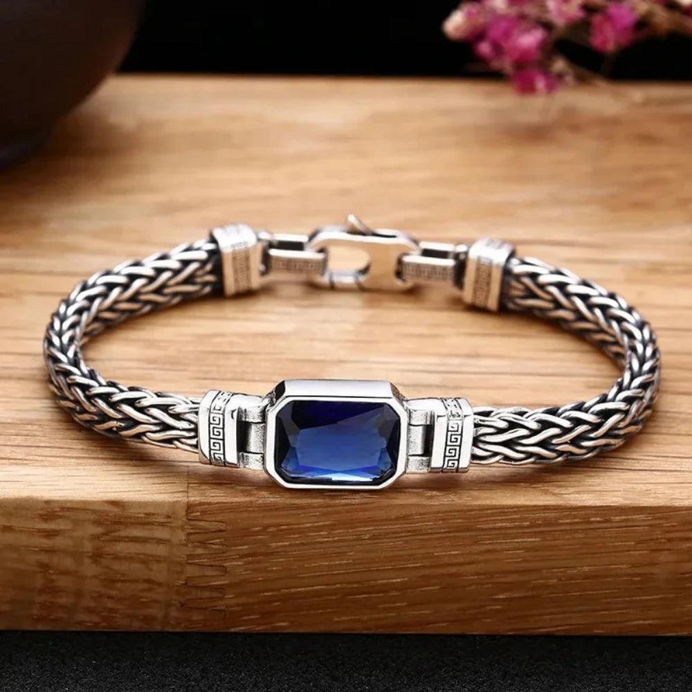 Pulseira de Prata Masculina - Renns