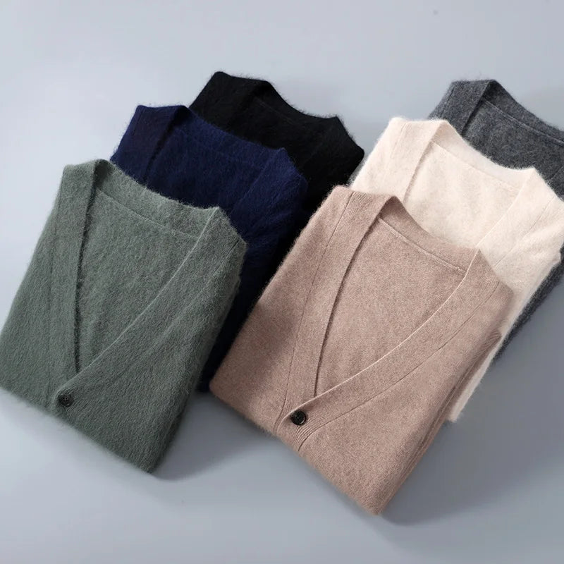 Suéter V-neck